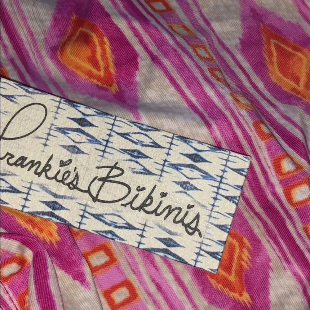 Frankies Bikinis Marley Bikini Top - Sherbert NWT‎